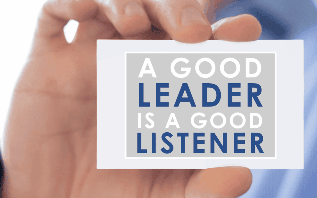listening in leadership